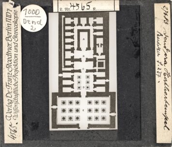 Vorschaubild Dendera, Hathortempel (Stoedtner-Nr. 27683) Diasammlung